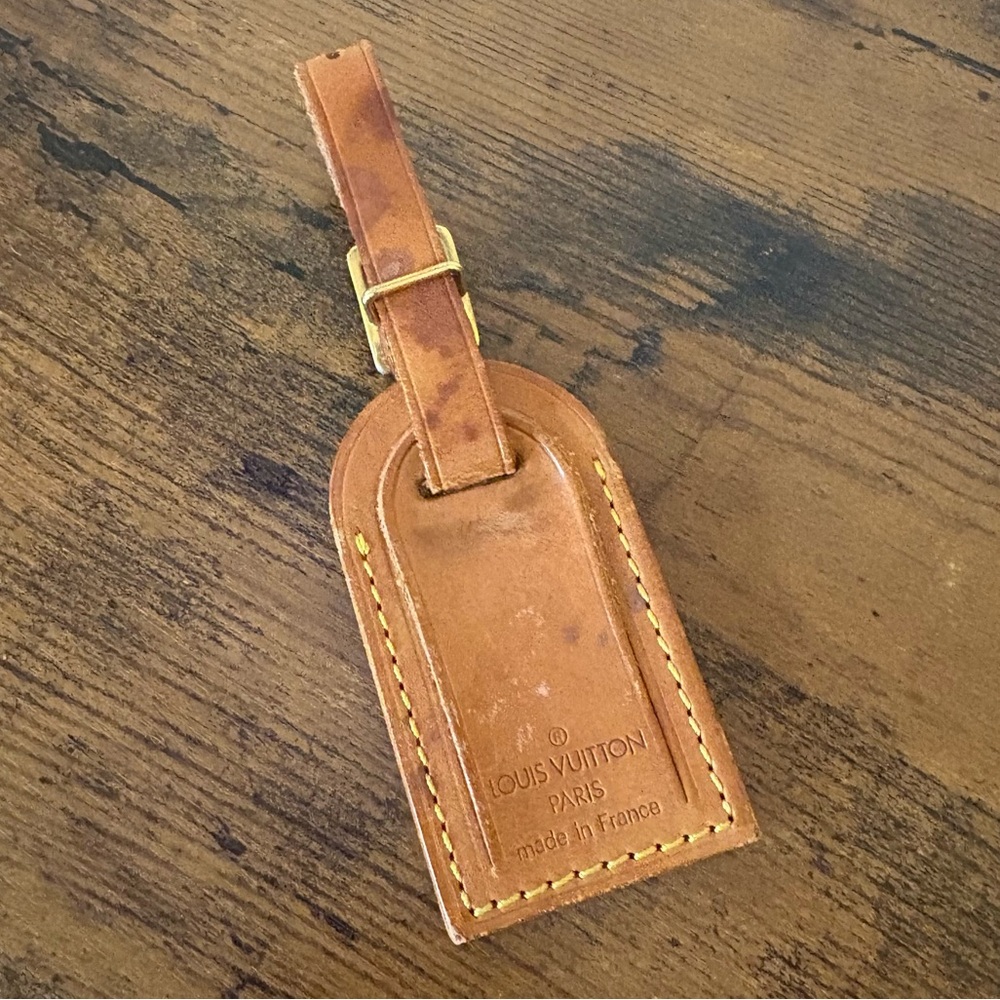 Louis Vuitton Luggage Tag Vintage - Picture 3 of 5